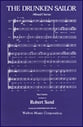 The Drunken Sailor SATB choral sheet music cover